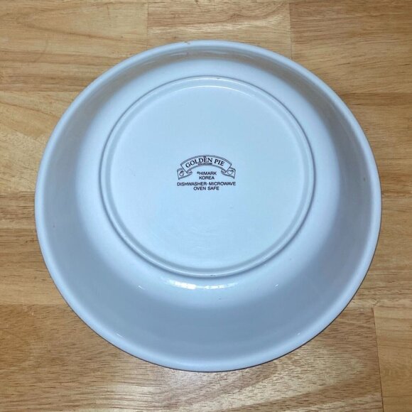 HIMARK Korea The Golden Pie Collection Cherry Pie Recipe 8” Baking Dish Vintage - Picture 5 of 6